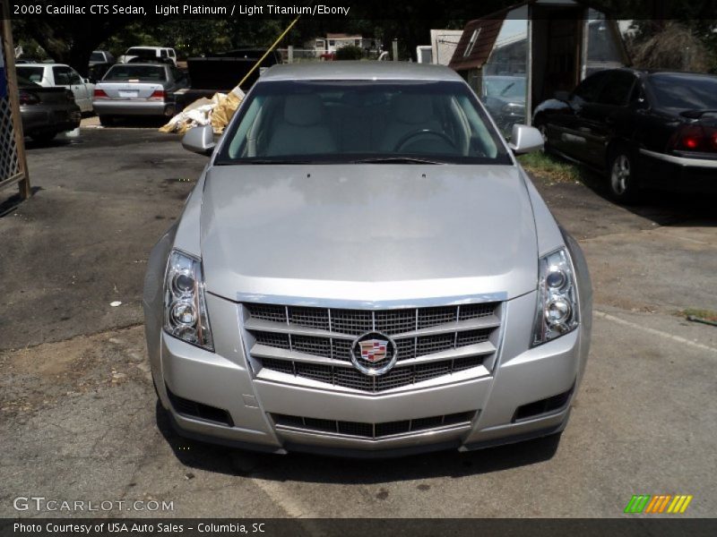 Light Platinum / Light Titanium/Ebony 2008 Cadillac CTS Sedan