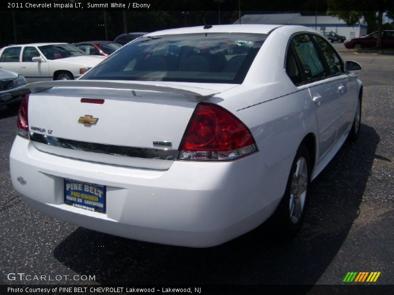 Summit White / Ebony 2011 Chevrolet Impala LT