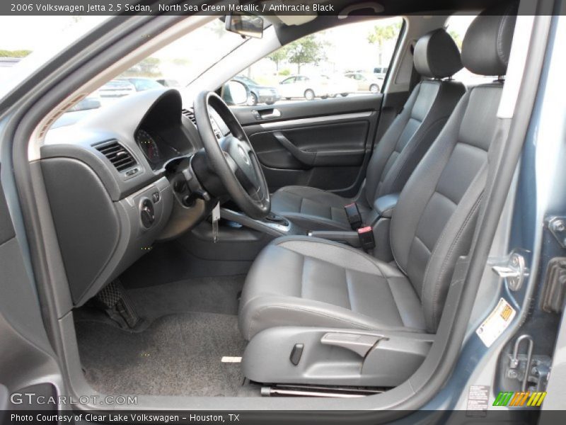 North Sea Green Metallic / Anthracite Black 2006 Volkswagen Jetta 2.5 Sedan