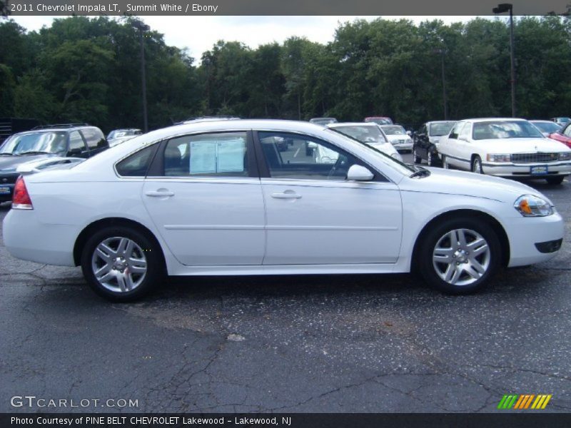 Summit White / Ebony 2011 Chevrolet Impala LT