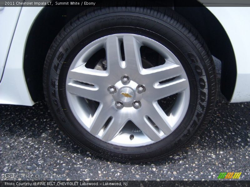 Summit White / Ebony 2011 Chevrolet Impala LT