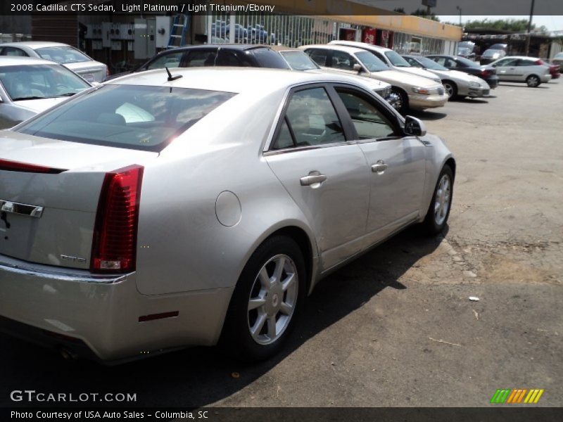 Light Platinum / Light Titanium/Ebony 2008 Cadillac CTS Sedan