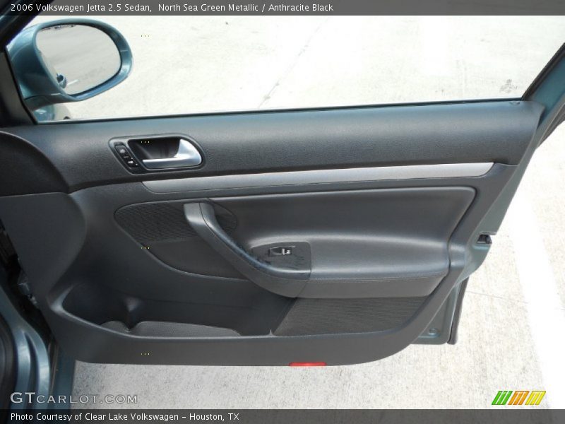 North Sea Green Metallic / Anthracite Black 2006 Volkswagen Jetta 2.5 Sedan
