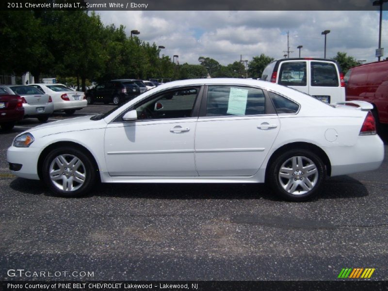 Summit White / Ebony 2011 Chevrolet Impala LT