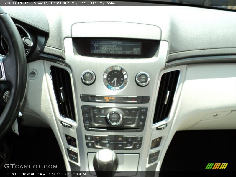 Light Platinum / Light Titanium/Ebony 2008 Cadillac CTS Sedan