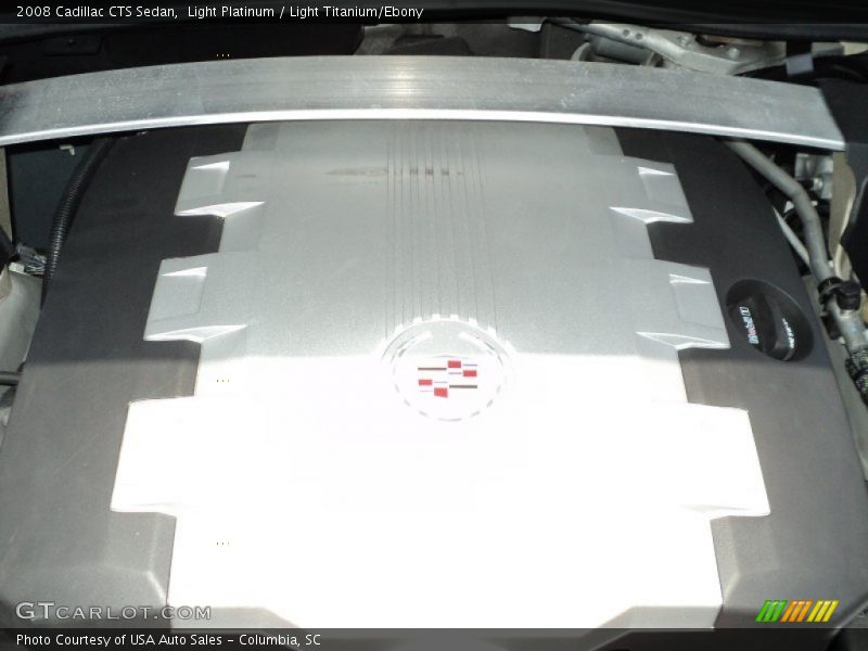 Light Platinum / Light Titanium/Ebony 2008 Cadillac CTS Sedan