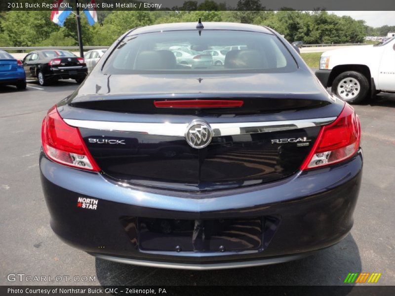 Majestic Blue Metallic / Ebony 2011 Buick Regal CXL