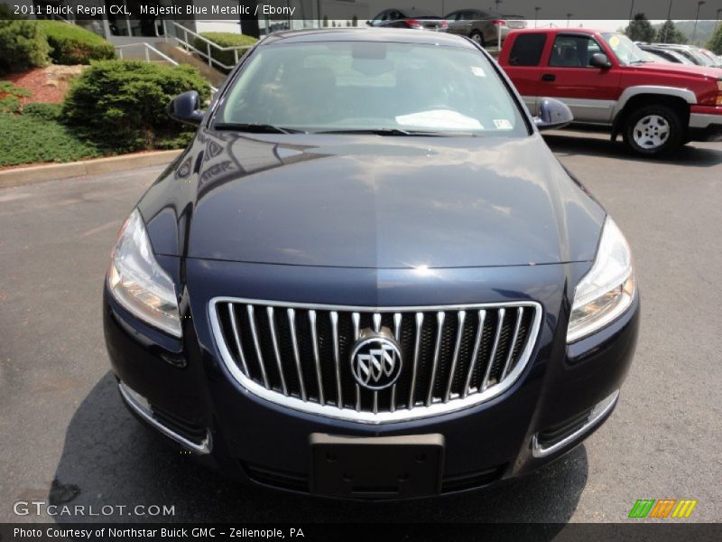 Majestic Blue Metallic / Ebony 2011 Buick Regal CXL