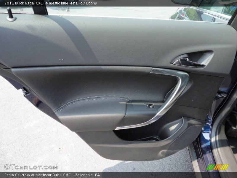 Majestic Blue Metallic / Ebony 2011 Buick Regal CXL