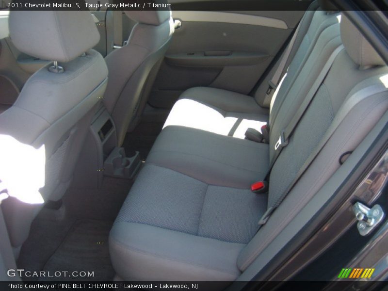 Taupe Gray Metallic / Titanium 2011 Chevrolet Malibu LS