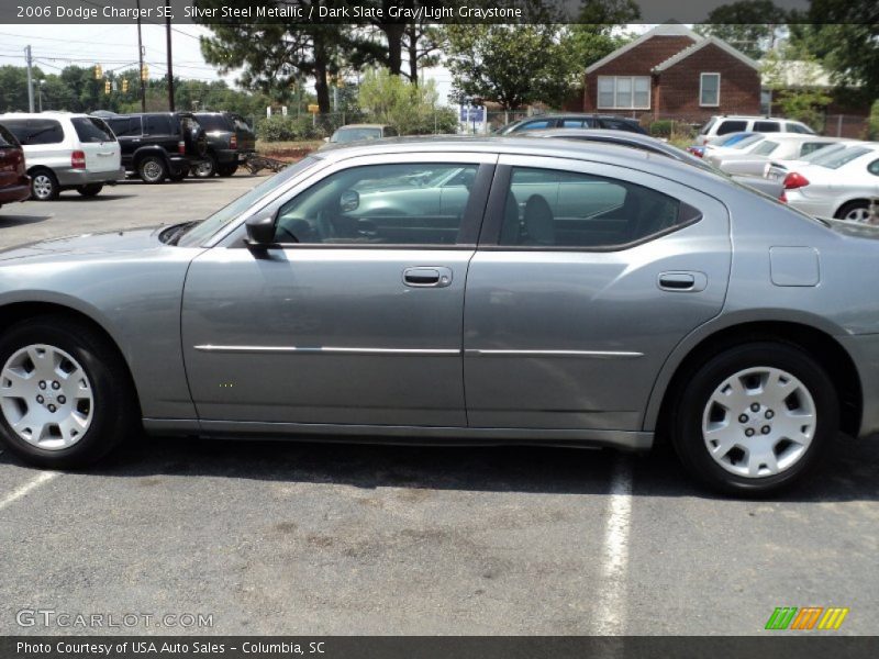 Silver Steel Metallic / Dark Slate Gray/Light Graystone 2006 Dodge Charger SE
