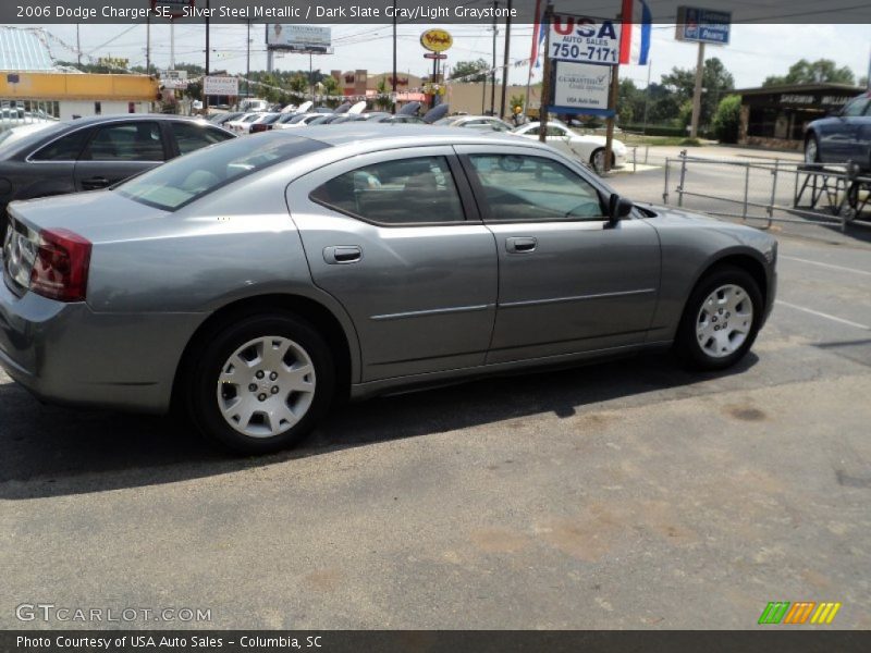 Silver Steel Metallic / Dark Slate Gray/Light Graystone 2006 Dodge Charger SE