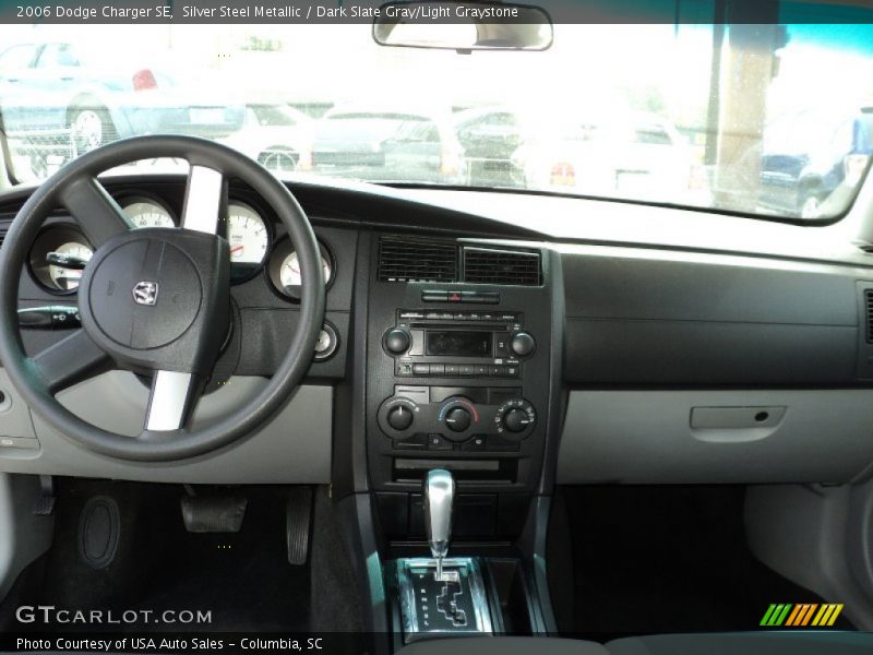 Silver Steel Metallic / Dark Slate Gray/Light Graystone 2006 Dodge Charger SE
