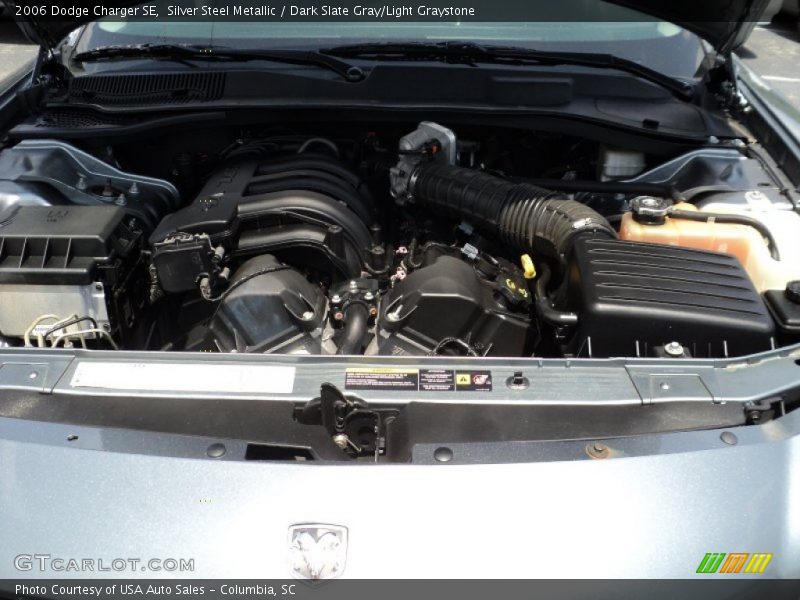 Silver Steel Metallic / Dark Slate Gray/Light Graystone 2006 Dodge Charger SE