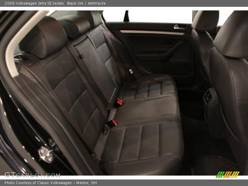 Black Uni / Anthracite 2009 Volkswagen Jetta SE Sedan