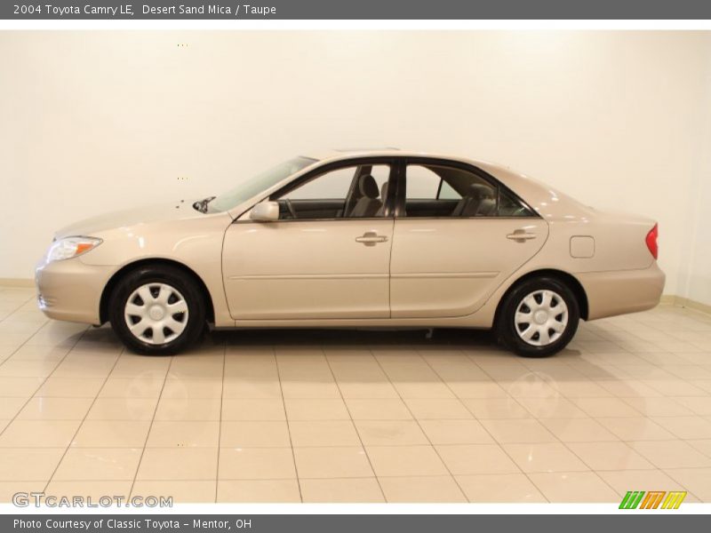 Desert Sand Mica / Taupe 2004 Toyota Camry LE