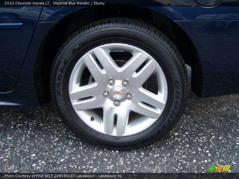 Imperial Blue Metallic / Ebony 2010 Chevrolet Impala LT