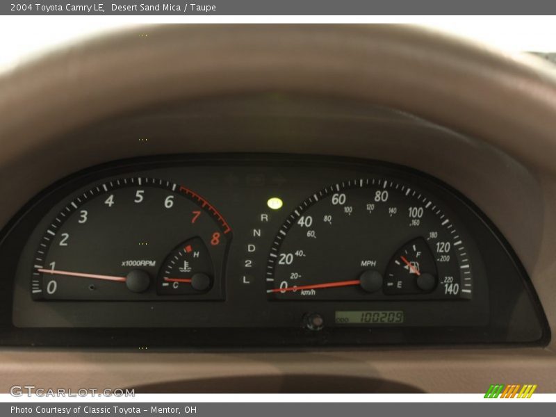 Desert Sand Mica / Taupe 2004 Toyota Camry LE