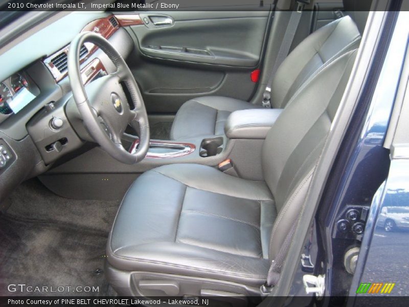 Imperial Blue Metallic / Ebony 2010 Chevrolet Impala LT