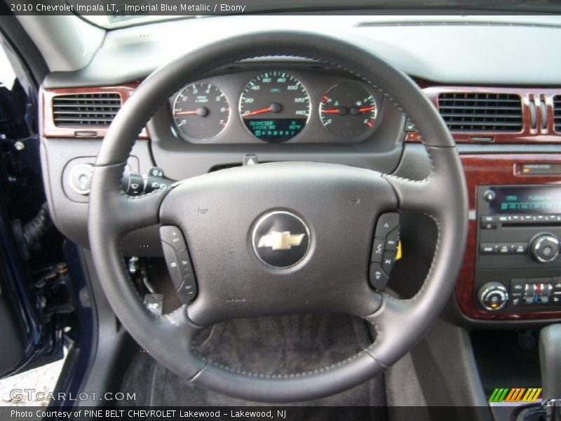 Imperial Blue Metallic / Ebony 2010 Chevrolet Impala LT