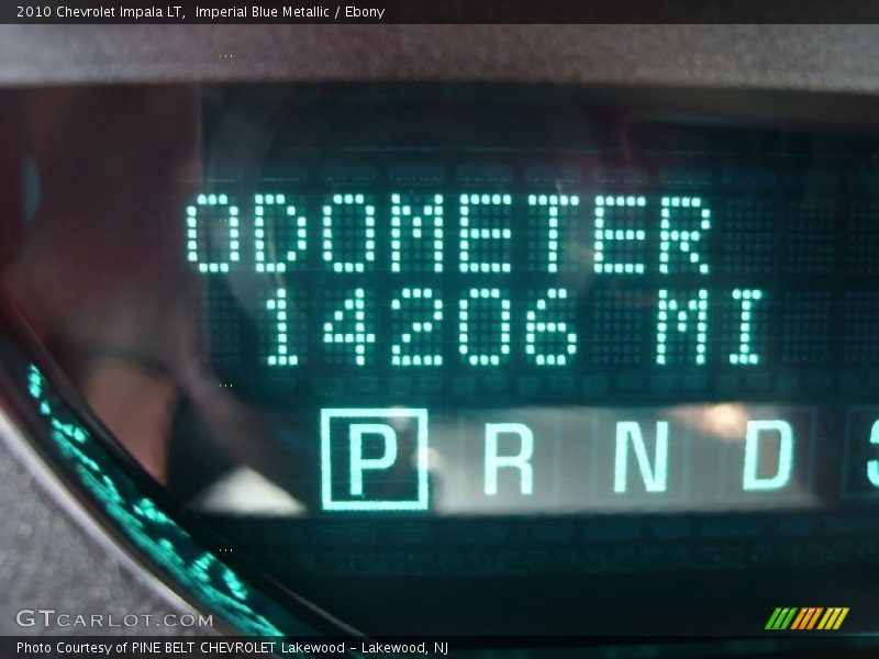 Imperial Blue Metallic / Ebony 2010 Chevrolet Impala LT