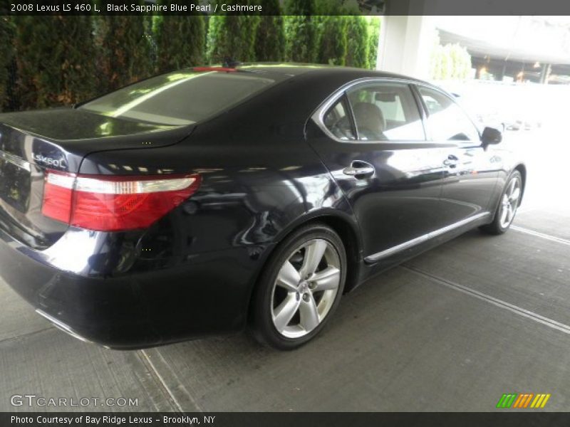 Black Sapphire Blue Pearl / Cashmere 2008 Lexus LS 460 L