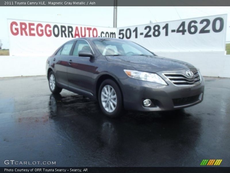 Magnetic Gray Metallic / Ash 2011 Toyota Camry XLE