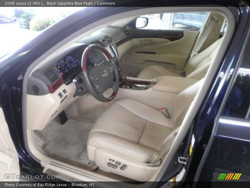 Black Sapphire Blue Pearl / Cashmere 2008 Lexus LS 460 L