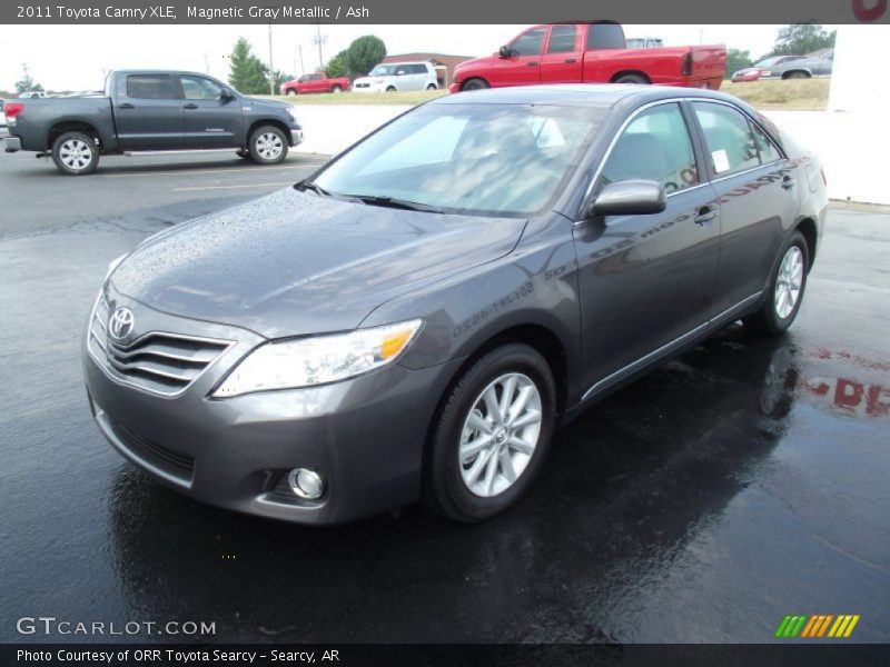 Magnetic Gray Metallic / Ash 2011 Toyota Camry XLE