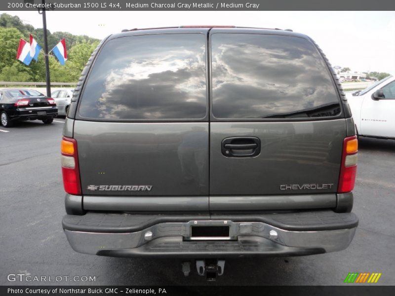 Medium Charcoal Gray Metallic / Medium Gray 2000 Chevrolet Suburban 1500 LS 4x4