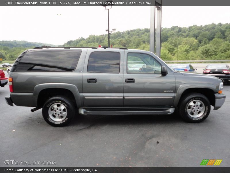  2000 Suburban 1500 LS 4x4 Medium Charcoal Gray Metallic