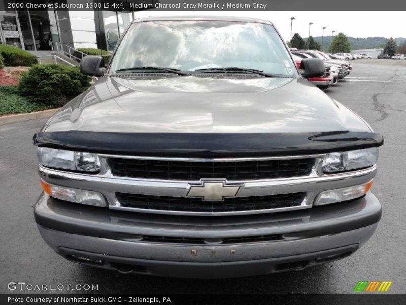 Medium Charcoal Gray Metallic / Medium Gray 2000 Chevrolet Suburban 1500 LS 4x4