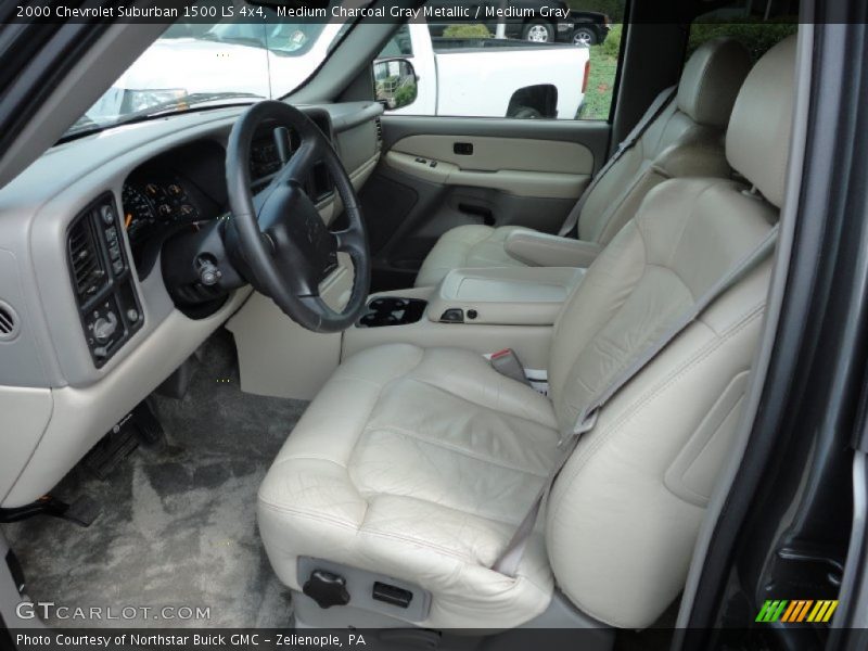  2000 Suburban 1500 LS 4x4 Medium Gray Interior