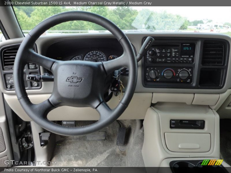 Dashboard of 2000 Suburban 1500 LS 4x4