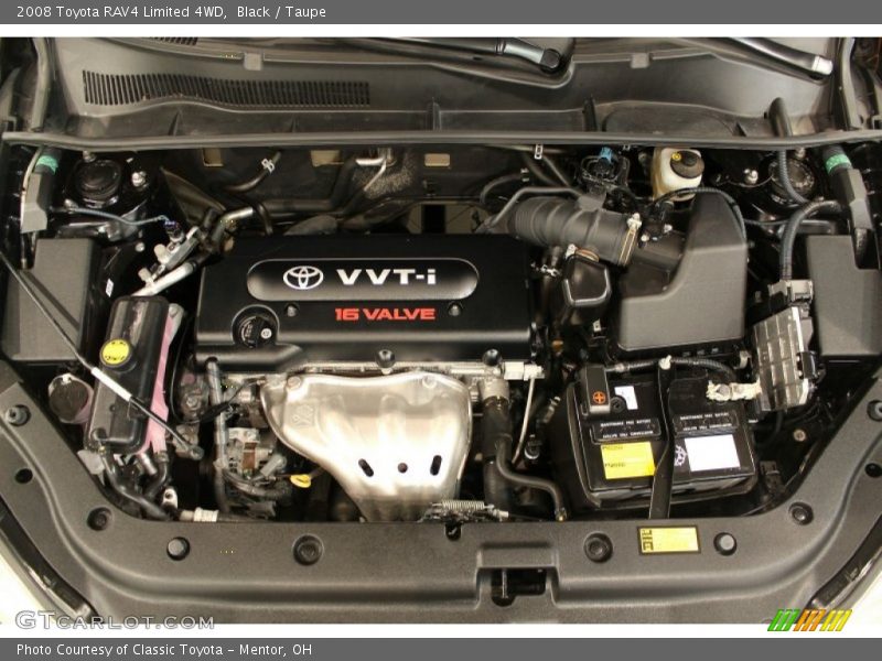 Black / Taupe 2008 Toyota RAV4 Limited 4WD