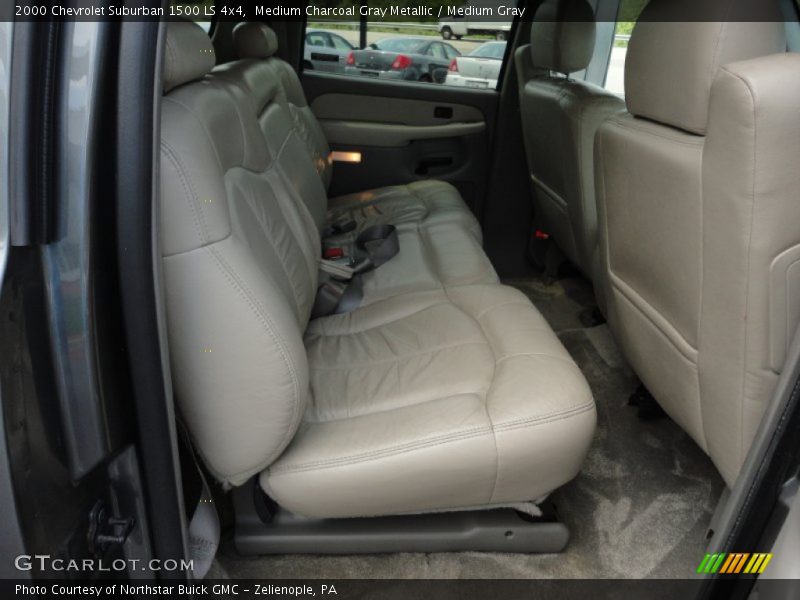 Medium Charcoal Gray Metallic / Medium Gray 2000 Chevrolet Suburban 1500 LS 4x4
