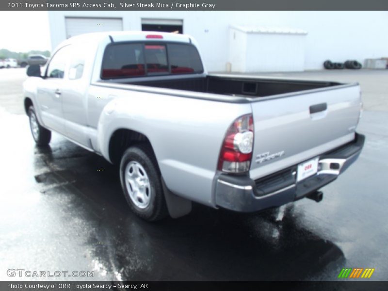 Silver Streak Mica / Graphite Gray 2011 Toyota Tacoma SR5 Access Cab