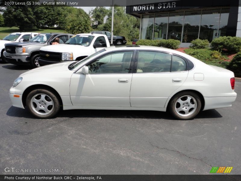 Crystal White / Ivory 2003 Lexus GS 300