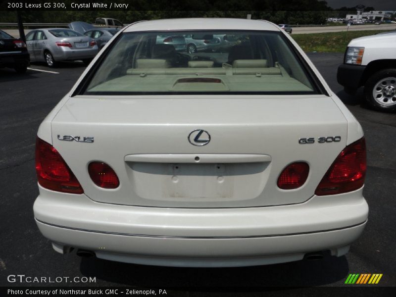 Crystal White / Ivory 2003 Lexus GS 300