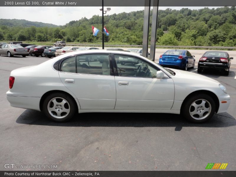 Crystal White / Ivory 2003 Lexus GS 300