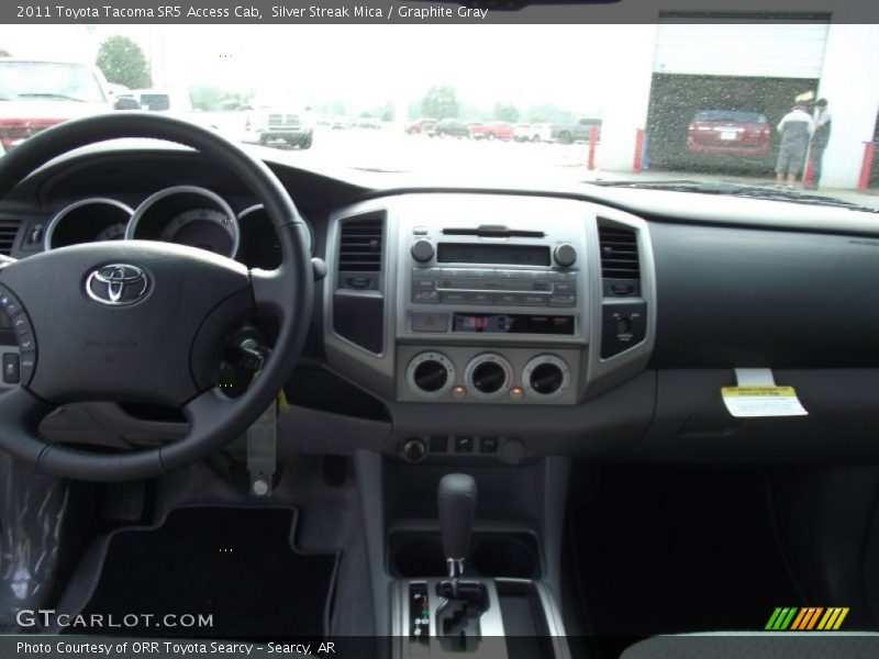 Silver Streak Mica / Graphite Gray 2011 Toyota Tacoma SR5 Access Cab