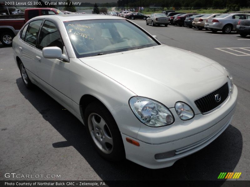 Crystal White / Ivory 2003 Lexus GS 300