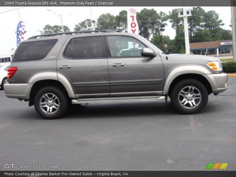 Phantom Gray Pearl / Charcoal 2004 Toyota Sequoia SR5 4x4