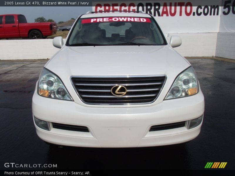 Blizzard White Pearl / Ivory 2005 Lexus GX 470