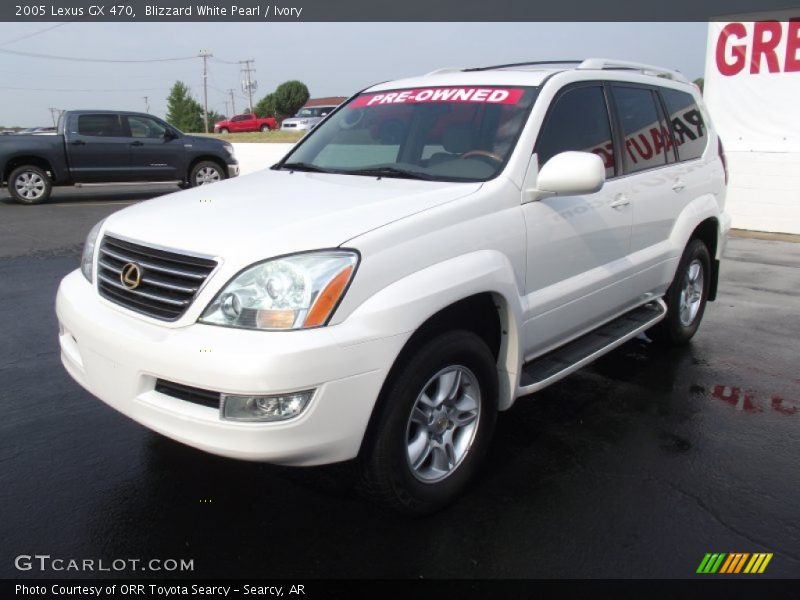 Blizzard White Pearl / Ivory 2005 Lexus GX 470