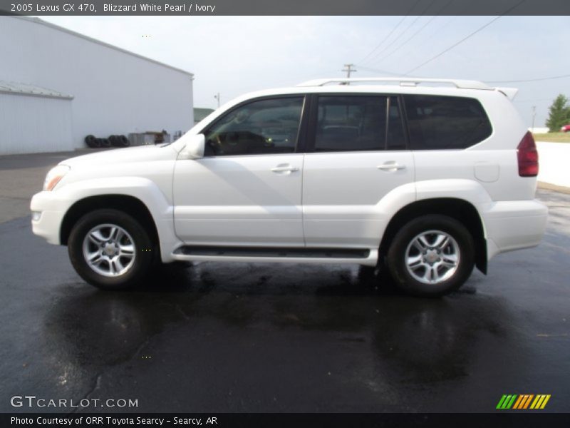 Blizzard White Pearl / Ivory 2005 Lexus GX 470