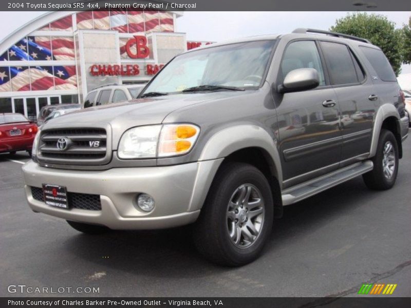 Phantom Gray Pearl / Charcoal 2004 Toyota Sequoia SR5 4x4