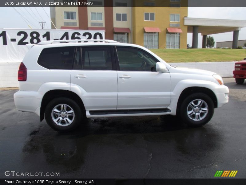 Blizzard White Pearl / Ivory 2005 Lexus GX 470