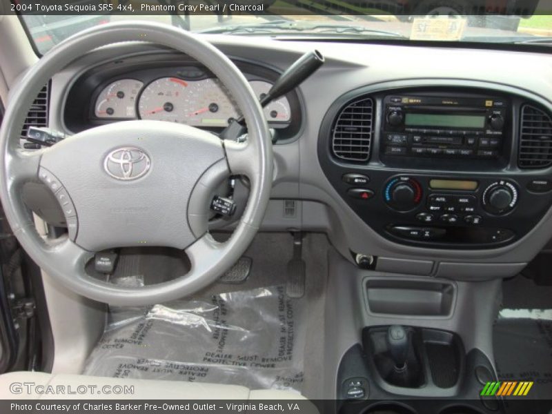 Phantom Gray Pearl / Charcoal 2004 Toyota Sequoia SR5 4x4