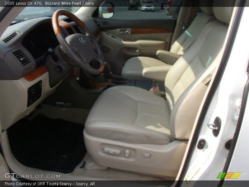 Blizzard White Pearl / Ivory 2005 Lexus GX 470